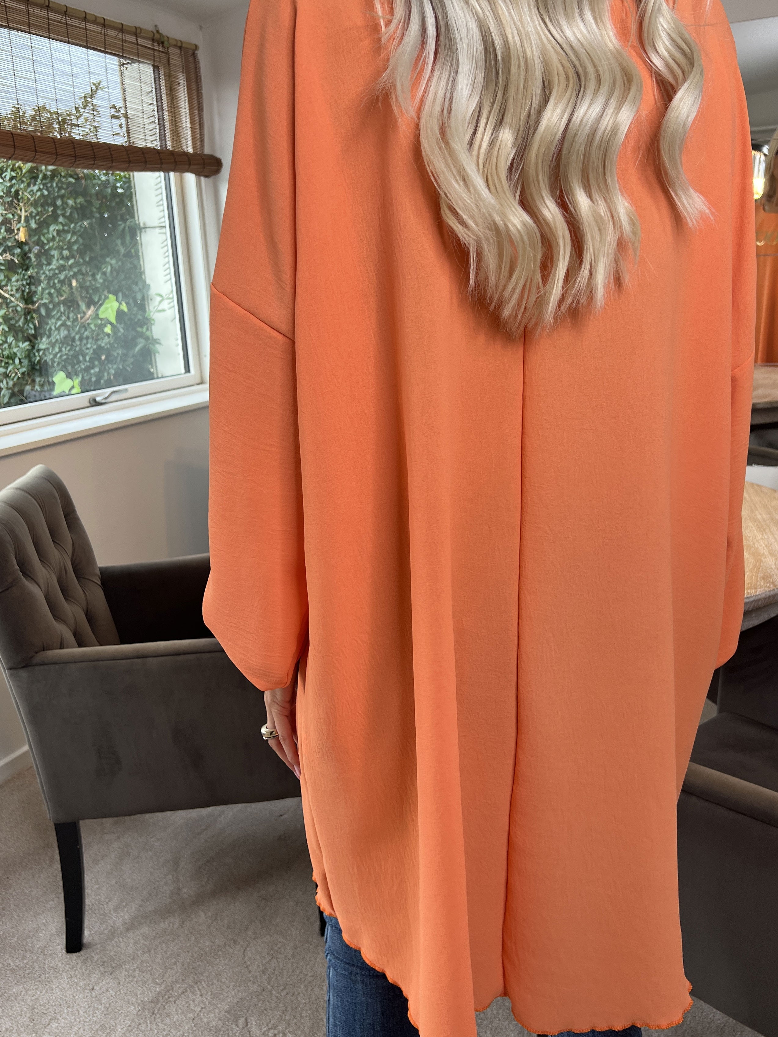 Nella - Cool klänning med skrift - Green